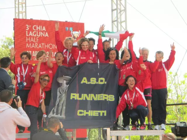 Runners Chieti: la femminile campione d’Italia nella mezza maratona