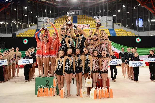 L’Armonia d’Abruzzo domina i campionati regionali di ginnastica ritmica cat. allievi