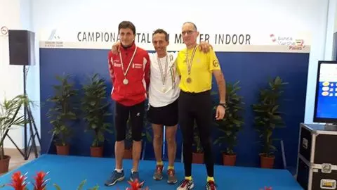 Domenico Caporale vice campione d’Italia nei 1.500 metri indoor