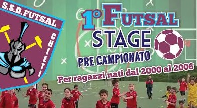 Il Futsal Chieti organizza il primo stage estivo a Rosello