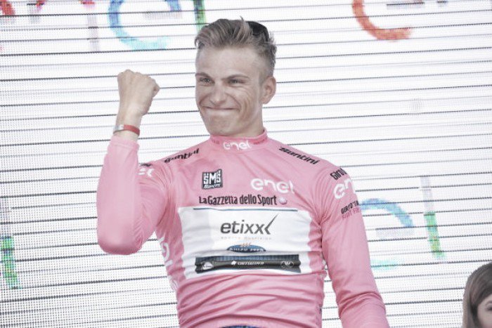 Giro d’Italia: bis di Kittel che si veste di rosa, domani si torna in Italia