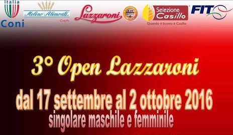 Tennis, Open Lazzaroni a Chieti: domani al via la terza edizione