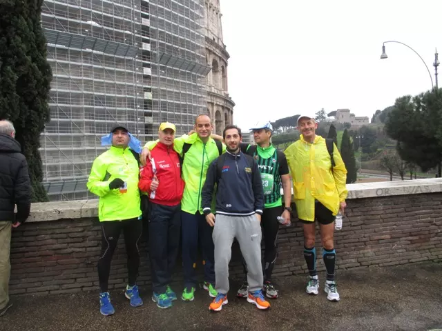 Runners Chieti presente alla 20ª maratona di Roma